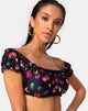 Immagine di Sofia Bikini Top in Butterfly Floral