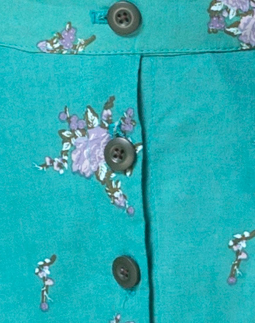 Immagine di Prema Midi Skirt in Soi Rose Green