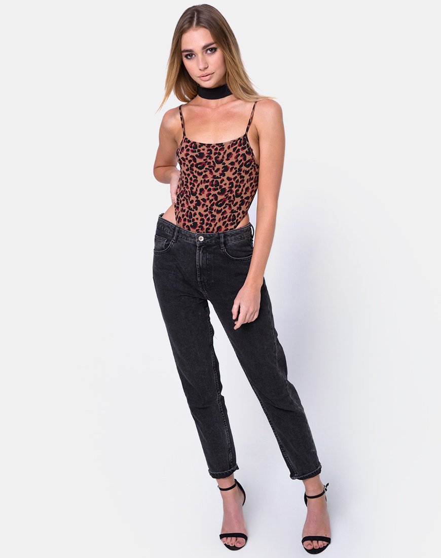 Immagine di Solemo Bodice in Jungle Leopard