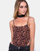 Immagine di Solemo Bodice in Jungle Leopard