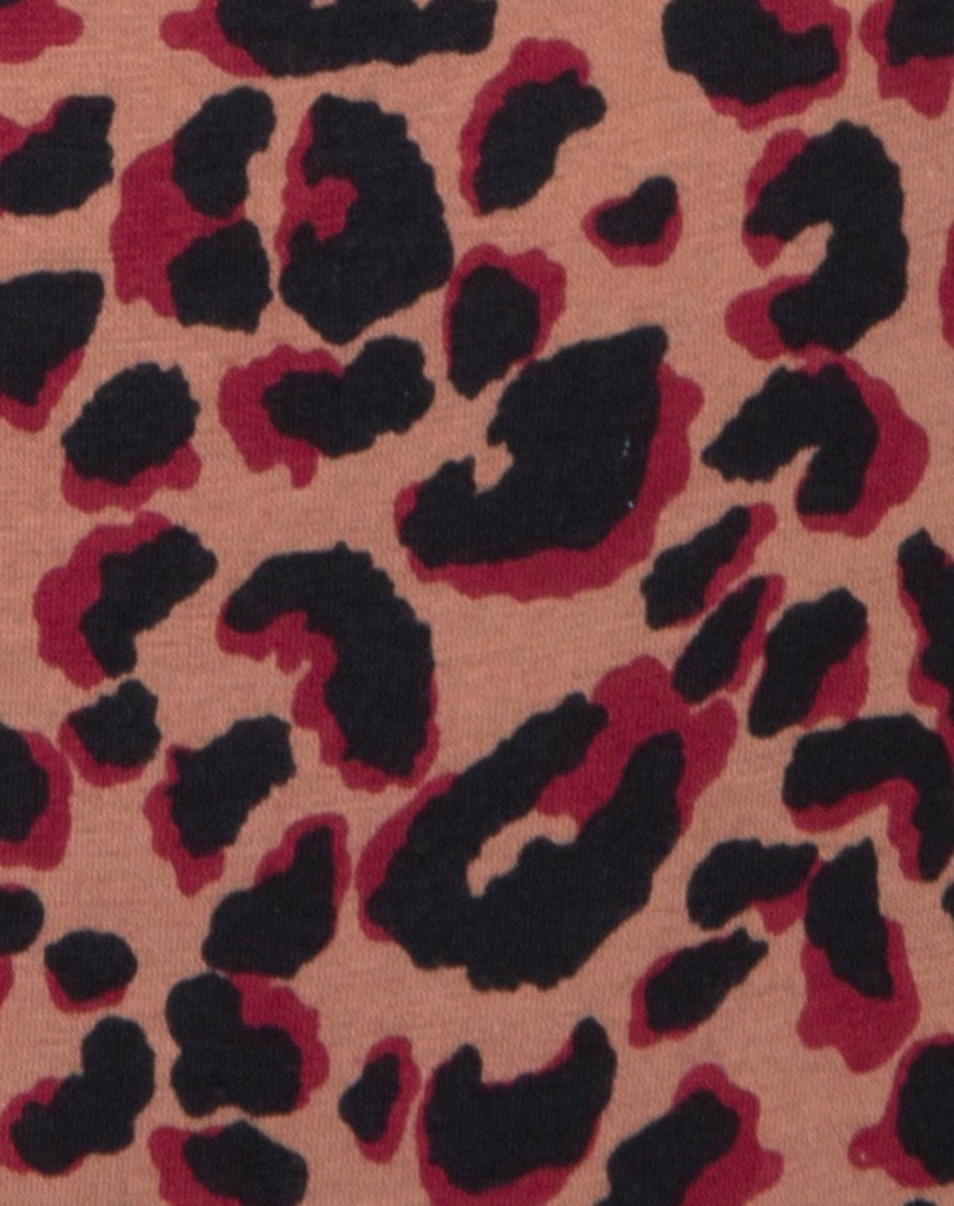 Immagine di Solemo Bodice in Jungle Leopard