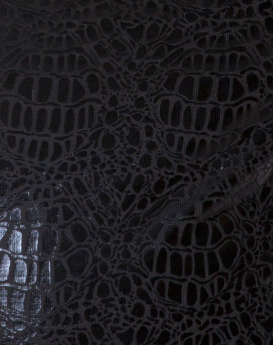 Immagine di Solemo Corpetto in serpente nero