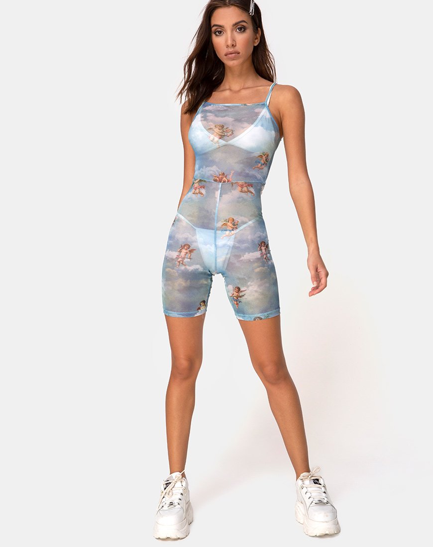 Immagine di Solina Unitard in maglia Angel Sky Blue
