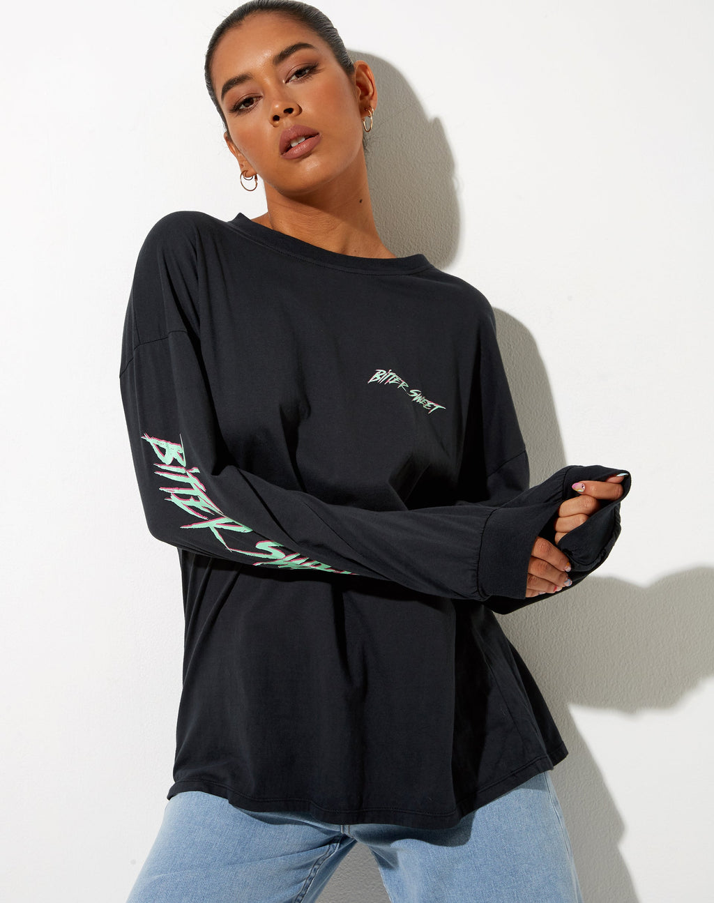 Tee Soph in nero vintage agrodolce