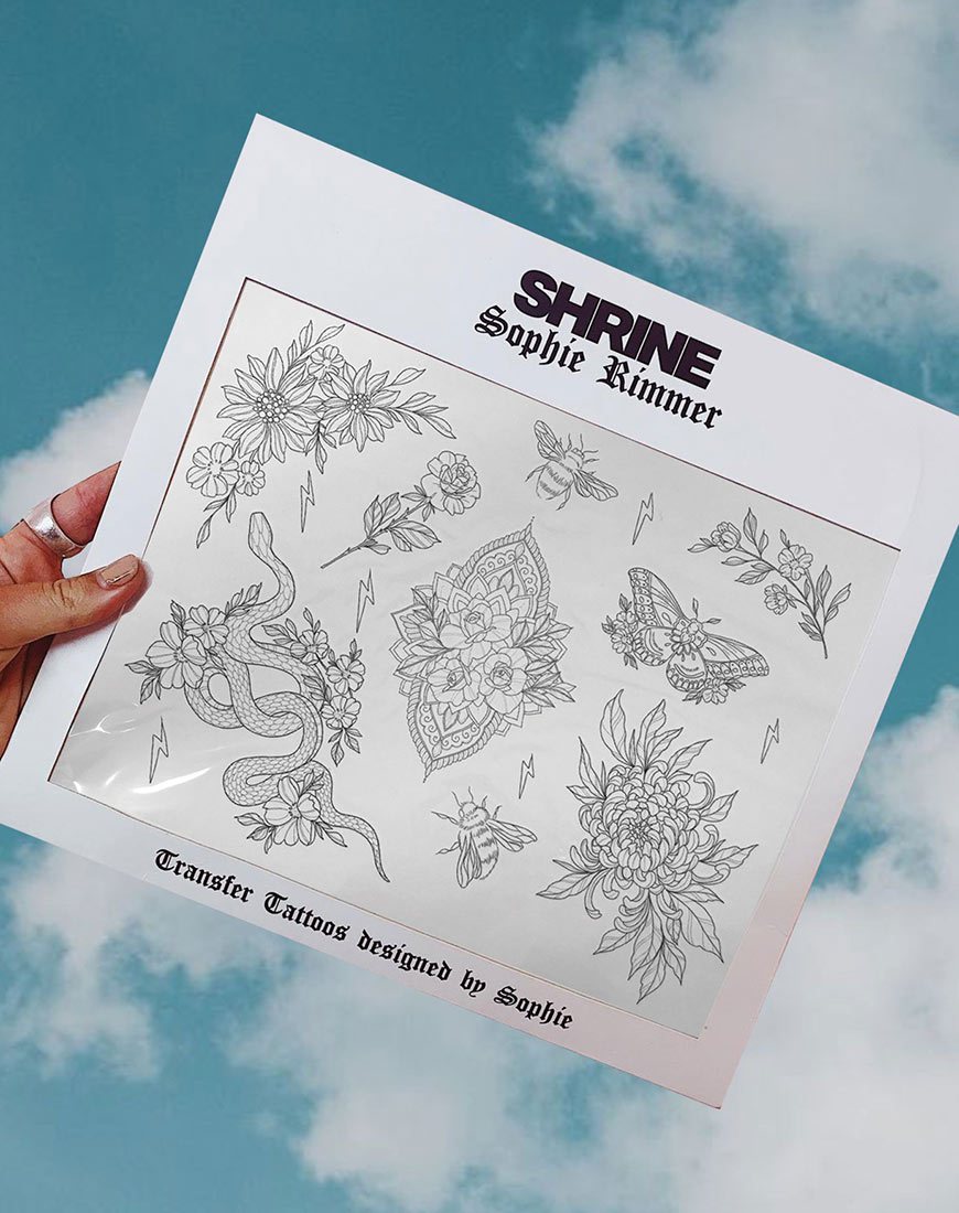 Immagine di Sophie Rimmer Flowers Tattoos by Gypsy Shrine