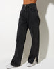 Immagine dei jeans Split Parallel in lavaggio nero