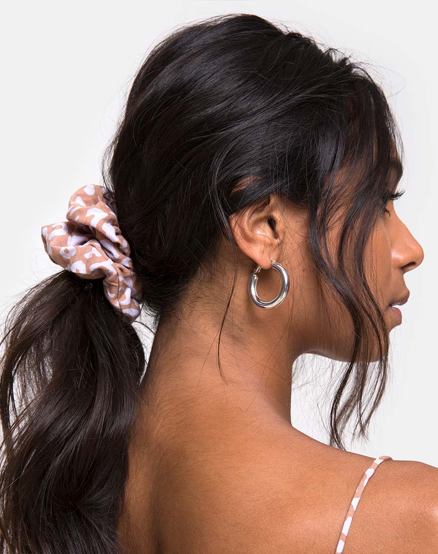 Scrunchie a macchia di leopardo