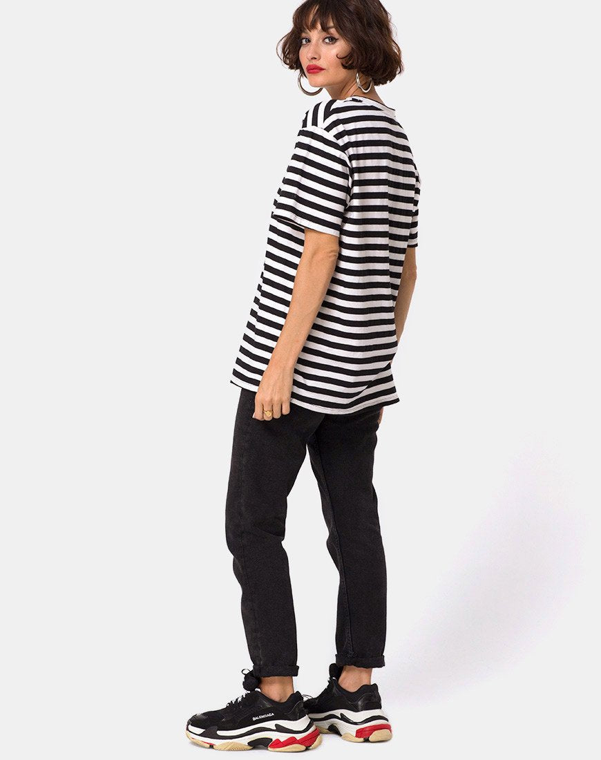 Immagine della t-shirt oversize Basic in Make Art Great Again