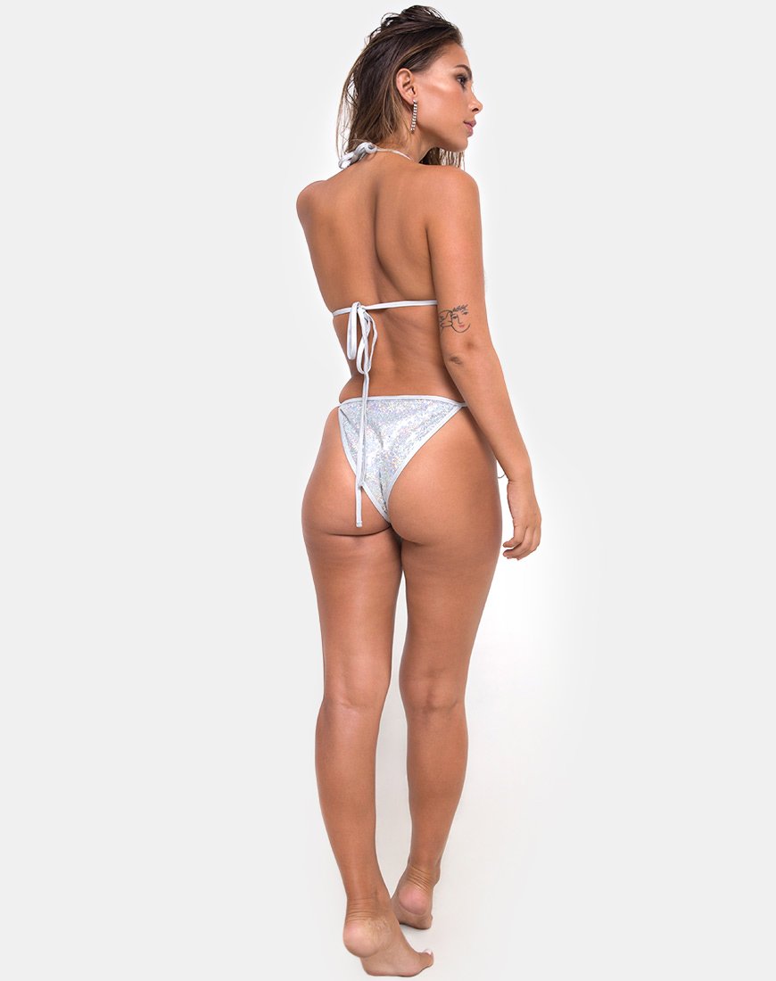 Immagine di Sugar Rush Bikini Top in paillettes Diamond Shine