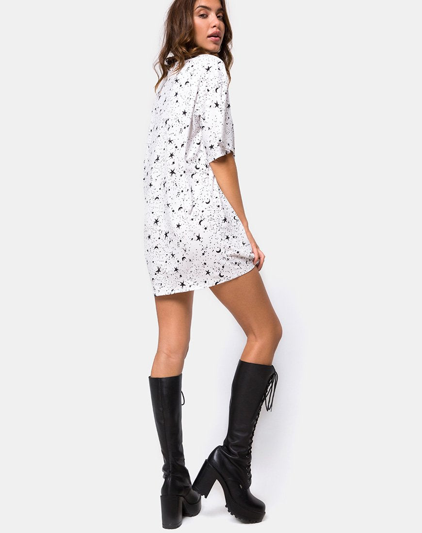 Immagine della t-shirt Sunny Kiss in bianco Cosmo