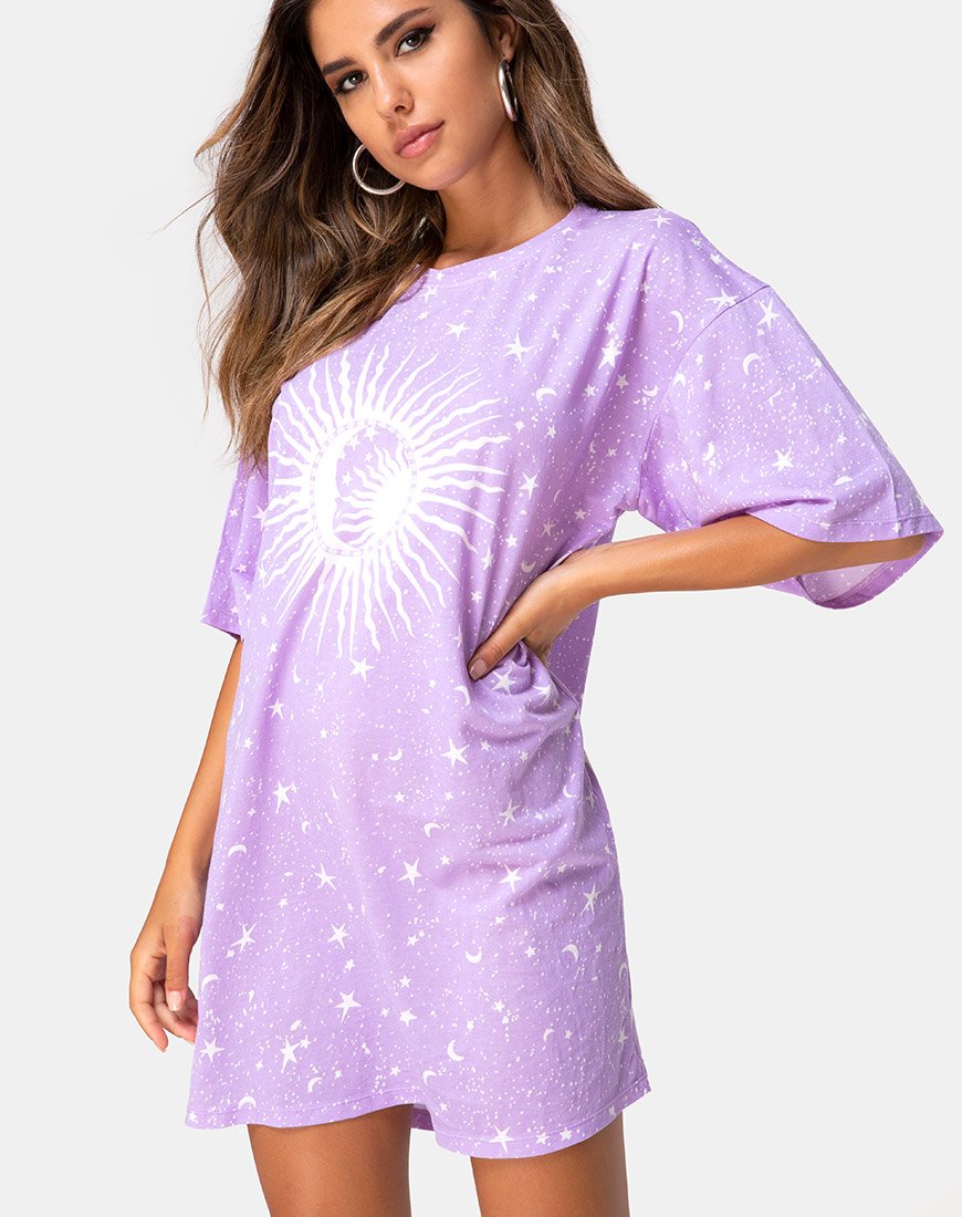 Immagine di Sunny Kiss Tee in Lilac Cosmo