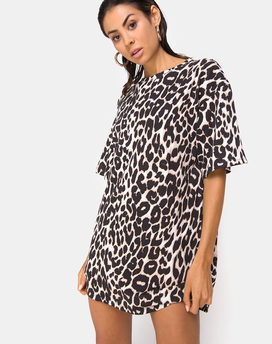 Maglietta Sunny Kiss in Jaguar oversize