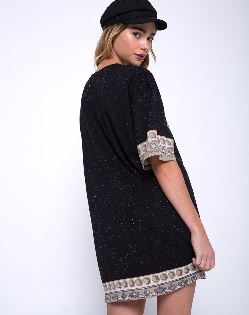 Tee oversize Sunny Kiss in Eclipse Placement