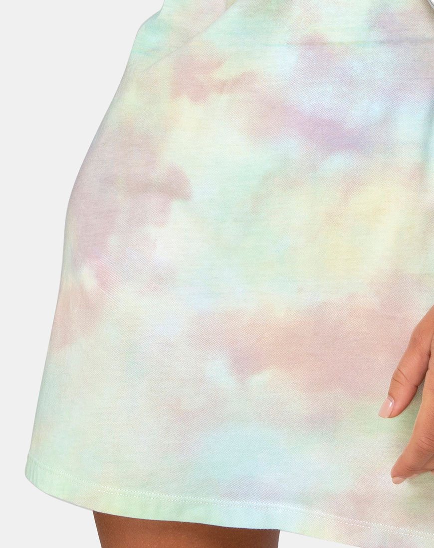 Immagine di Sunny Kiss Tee Dress in pastello Tie Dye