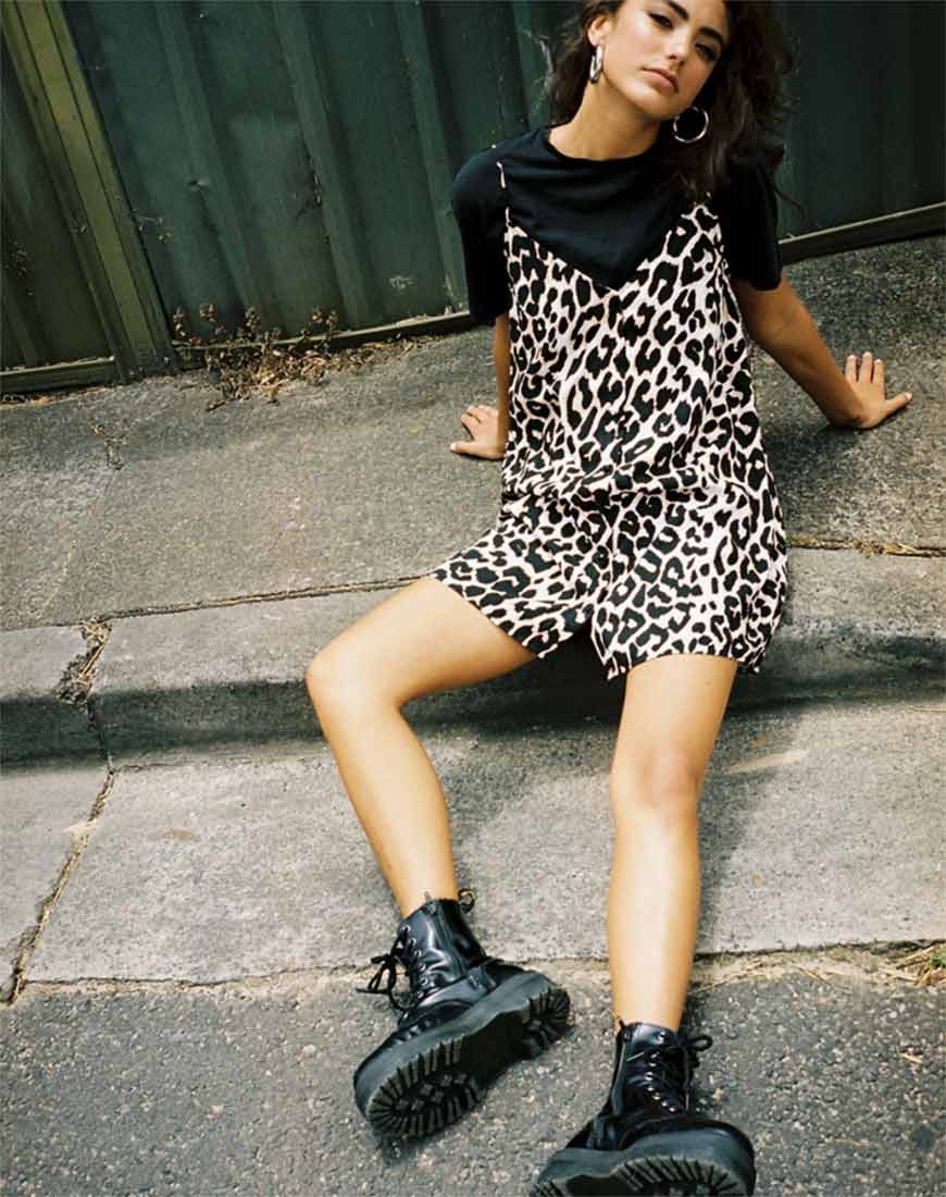 Immagine di Sanna Slip Dress in Jaguar oversize
