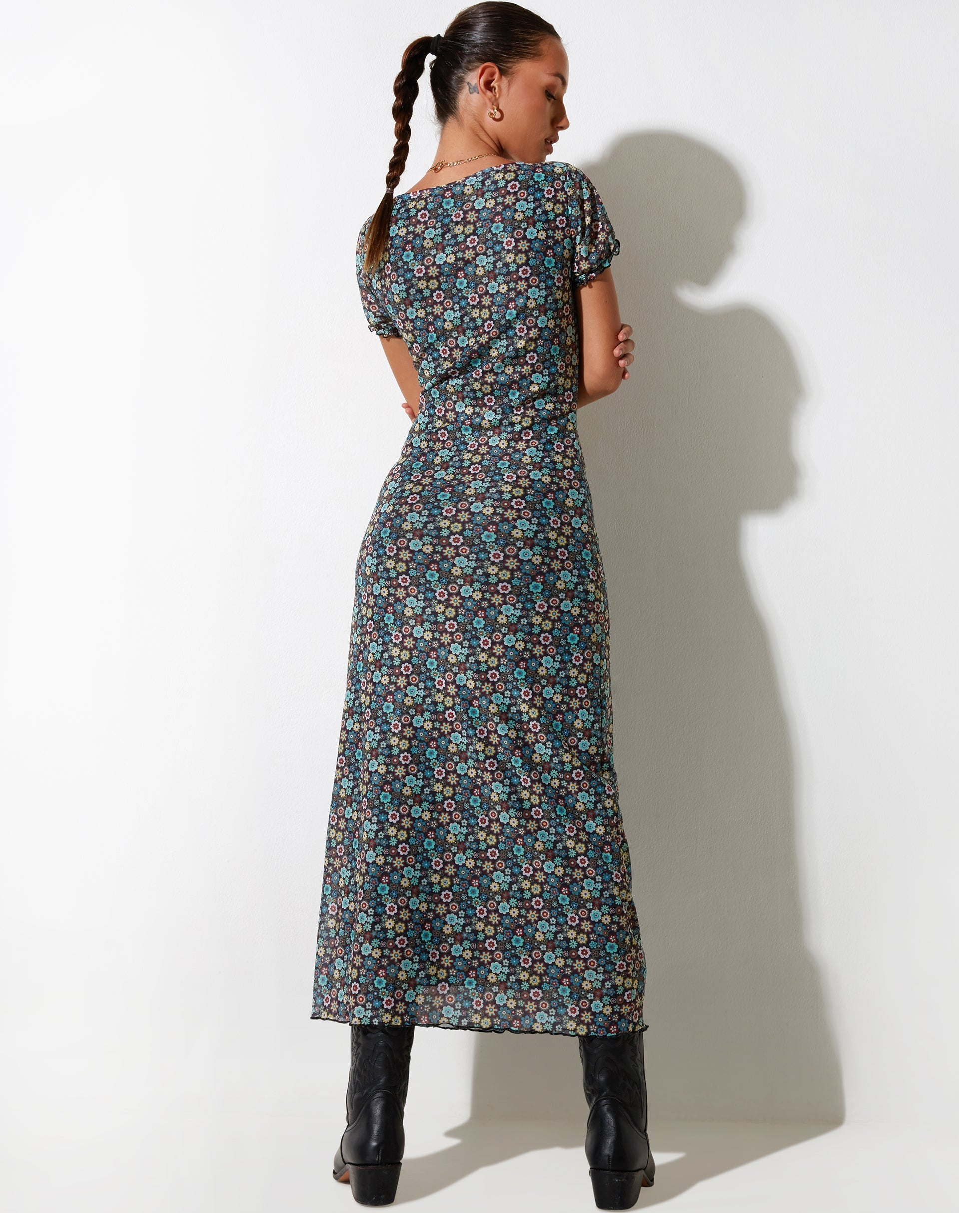 immagine di Taliah Maxi Dress in Folk Floral