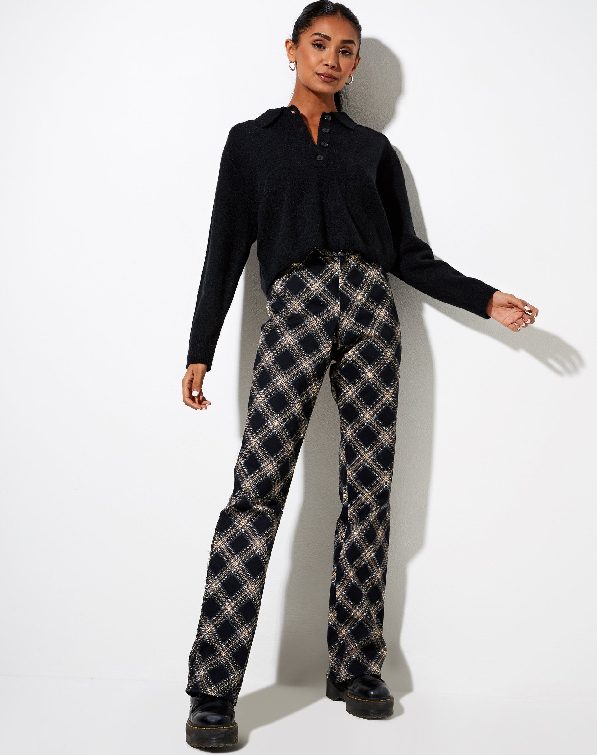 Immagine di Tallis Jumper in maglia nera