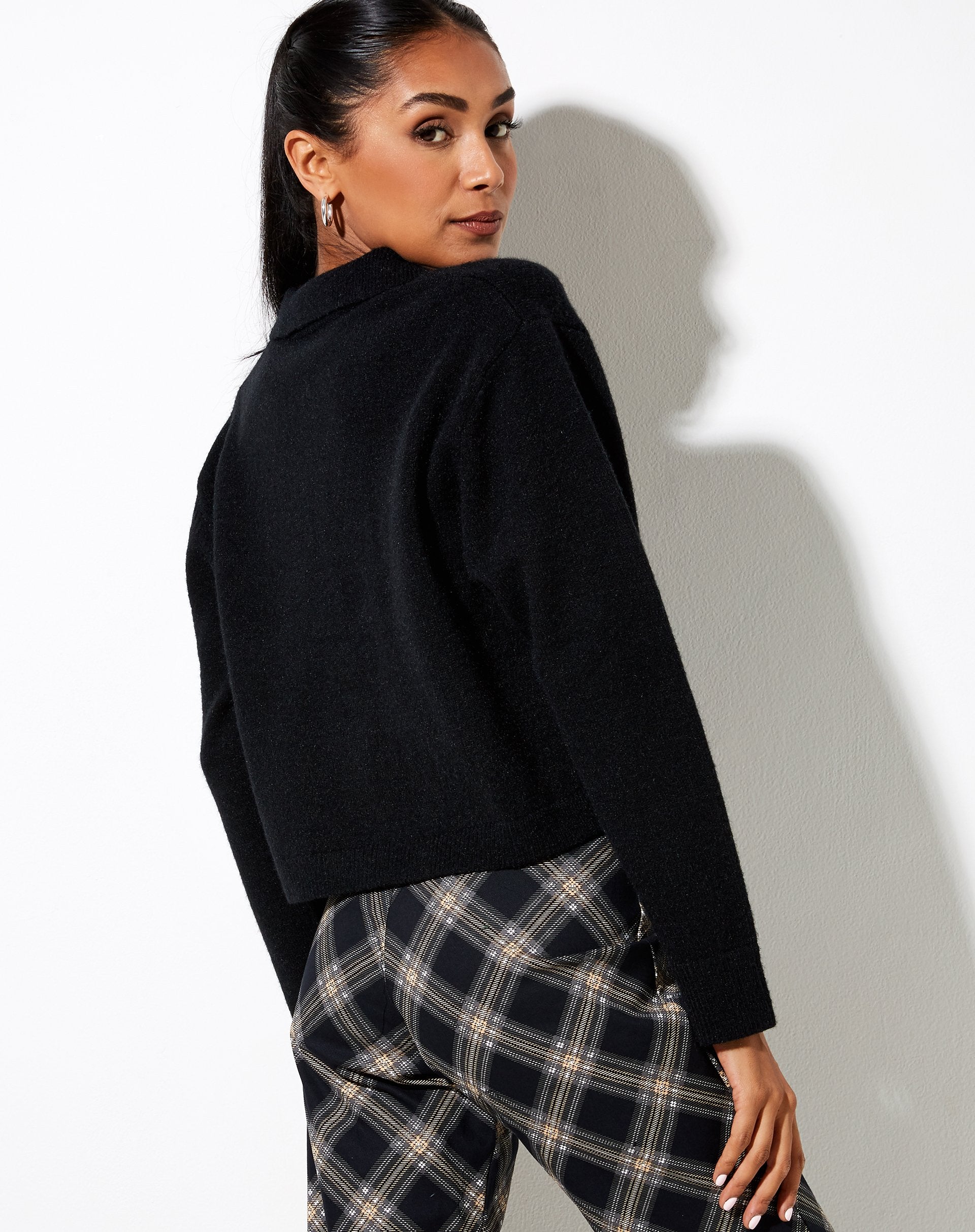 Immagine di Tallis Jumper in maglia nera