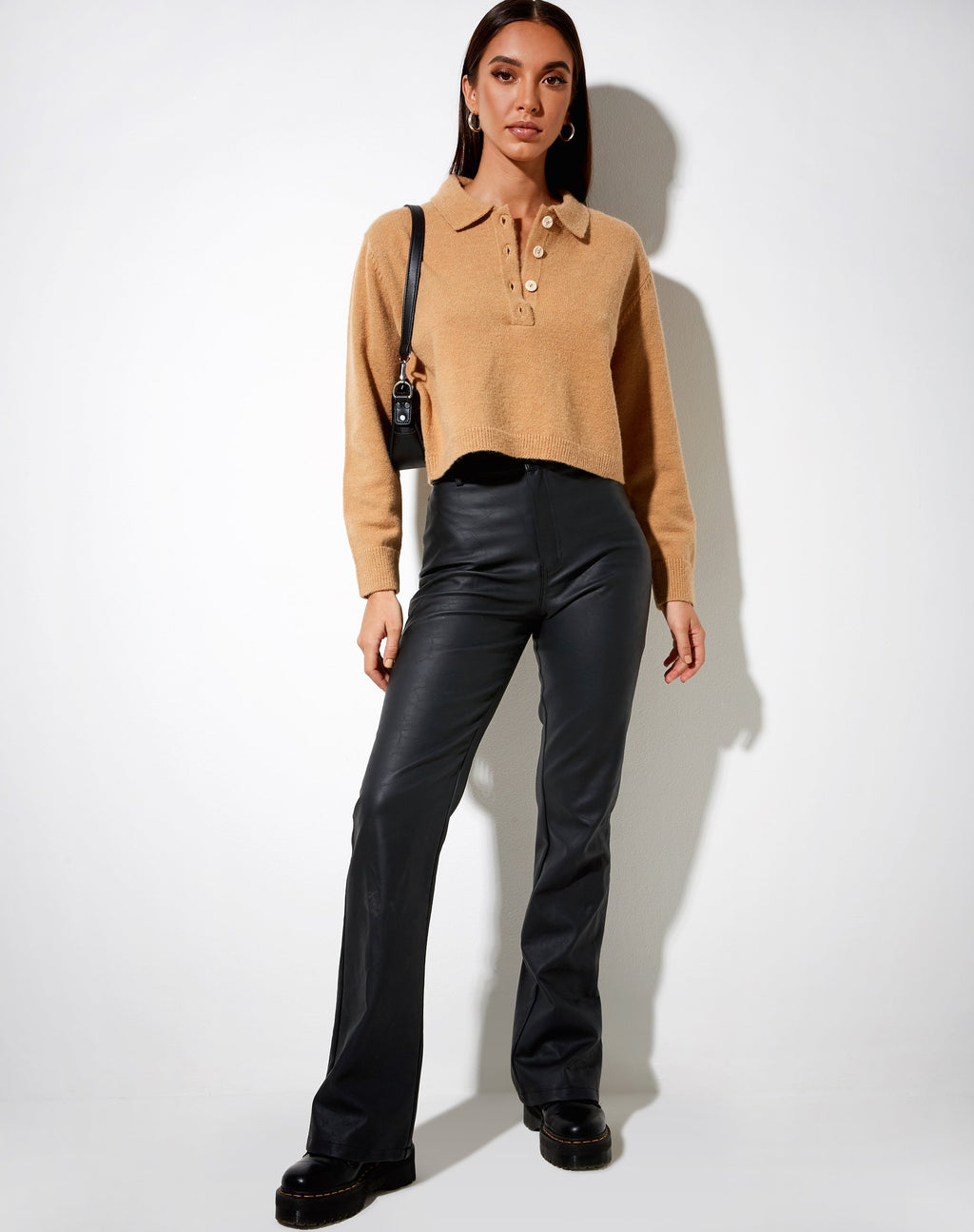 Maglione Tallis in maglia Tan