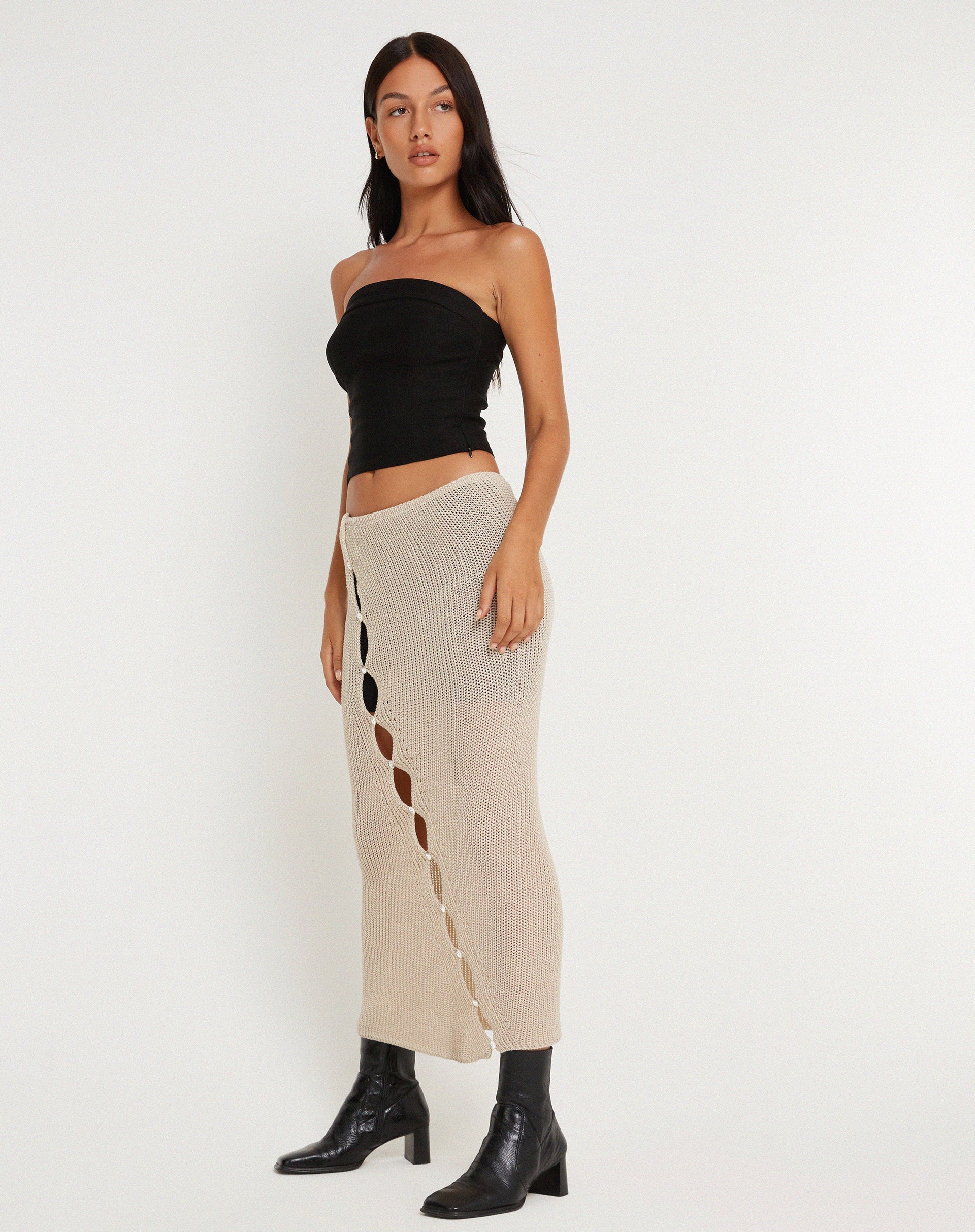 immagine di Tanika Maxi Skirt in Natural