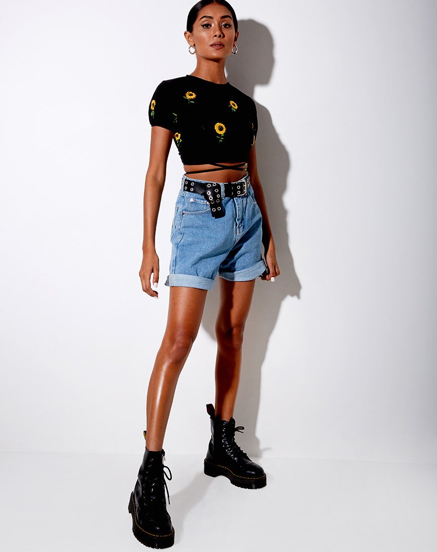 Immagine di Tasya Top in Ditsy Sunflower