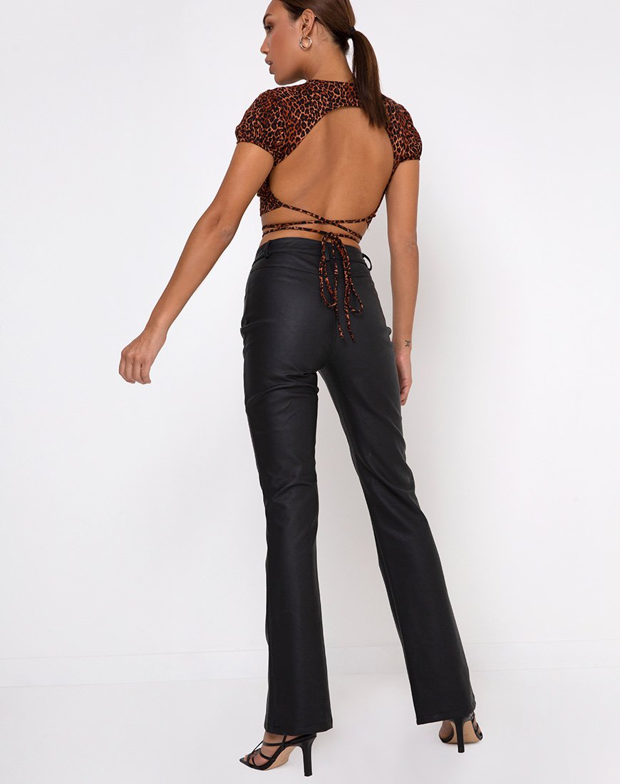 Immagine di Tasya Top in arancione leopardato