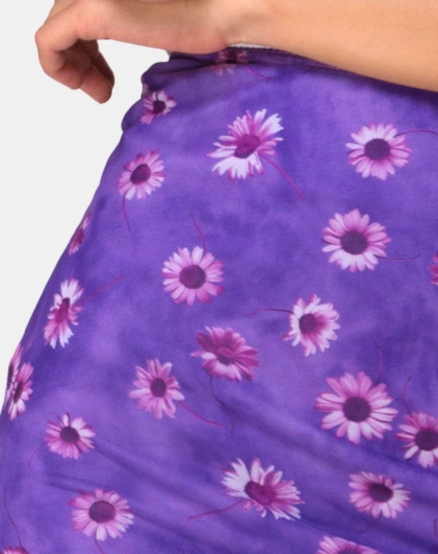 Immagine di Taura Midi Skirt in Daisy Daze Purple