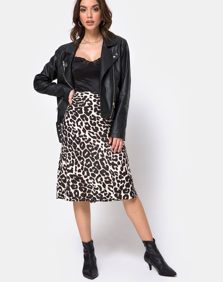 Immagine di Tauri Midi Skirt in Jaguar Oversize
