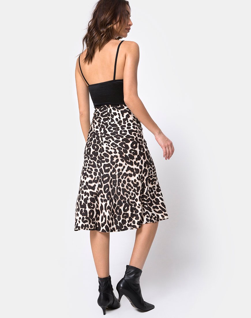 Immagine di Tauri Midi Skirt in Jaguar Oversize