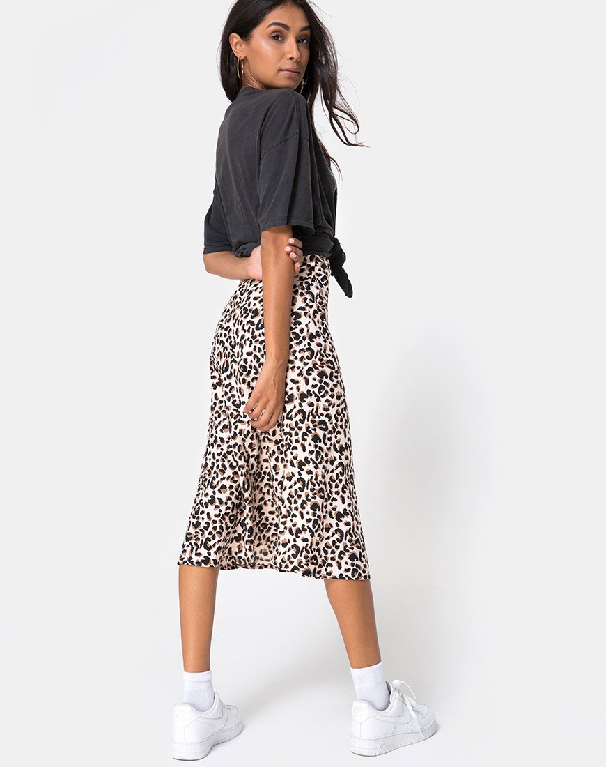 Immagine di Tauri Midi Skirt in Pink Panther