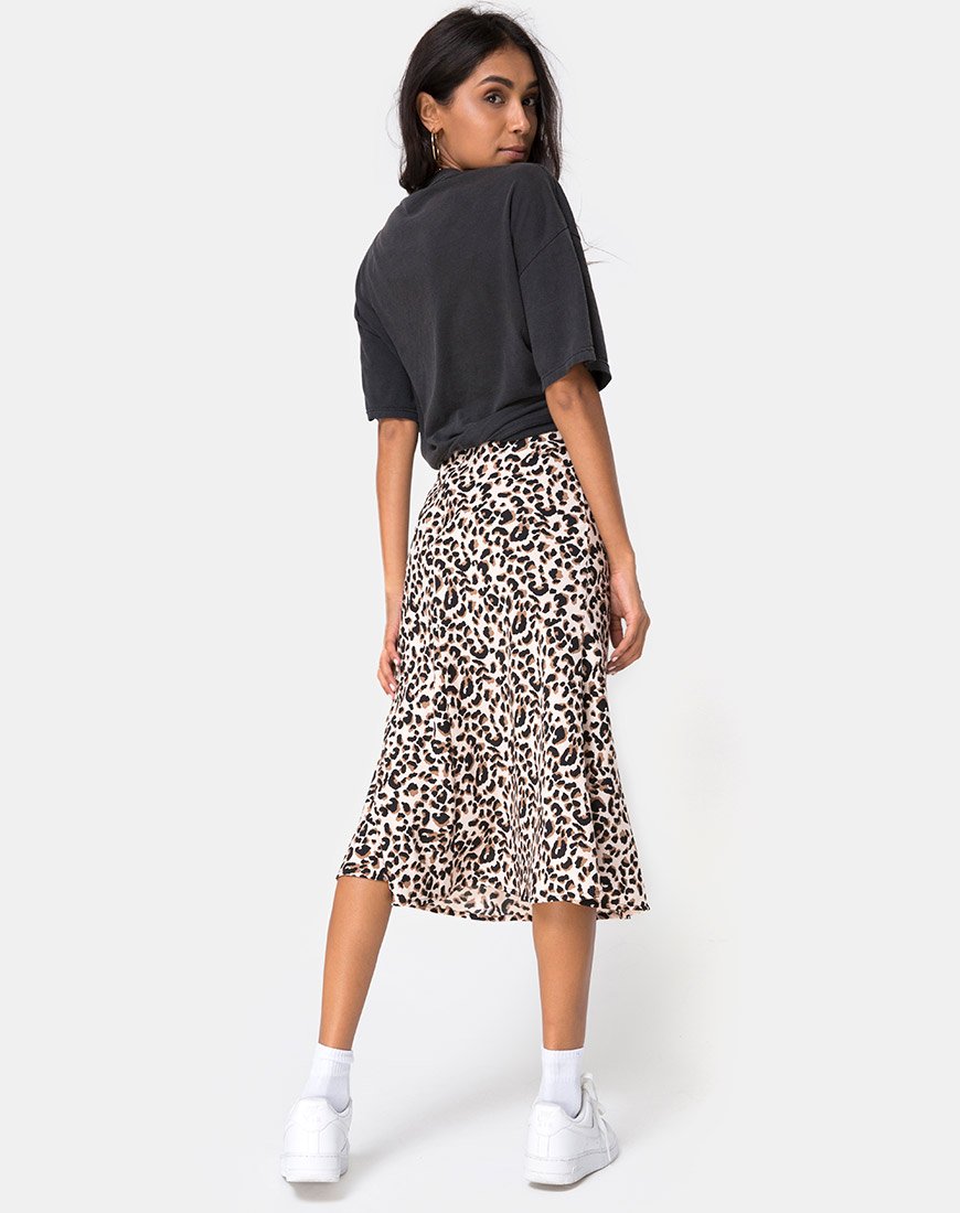 Immagine di Tauri Midi Skirt in Pink Panther