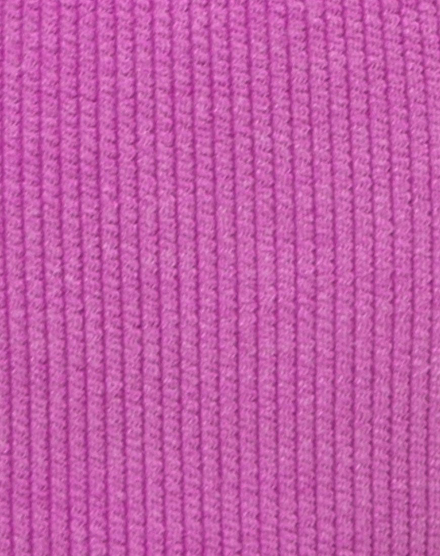 Immagine di Taya Bikini Bottom in Crinkle Rib Violet