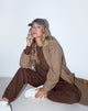 Immagine di Spolverino in pied-de-poule marrone check