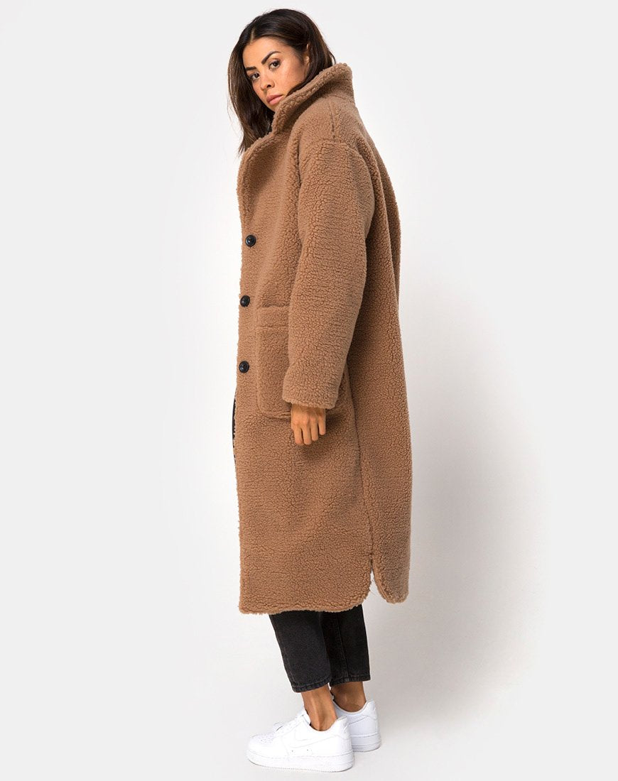 Immagine di Teddy Duster Coat in Faun