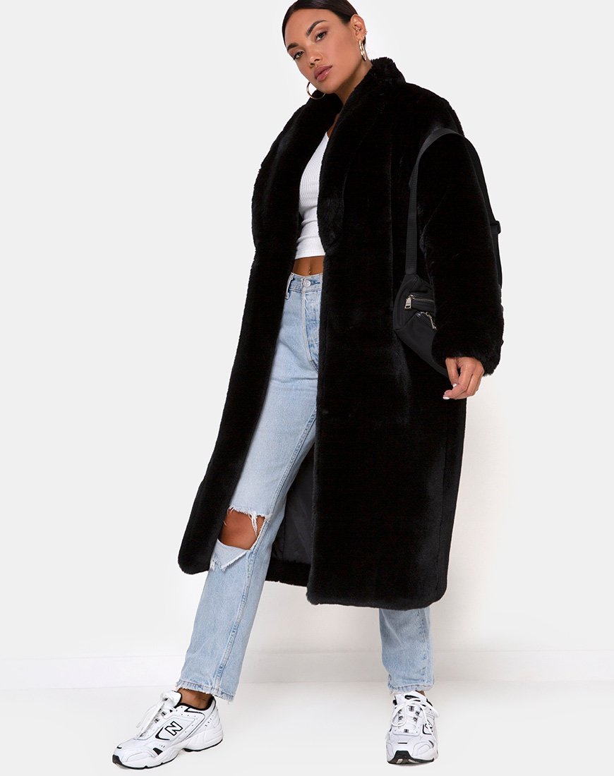 Immagine del cappotto Terence in nero