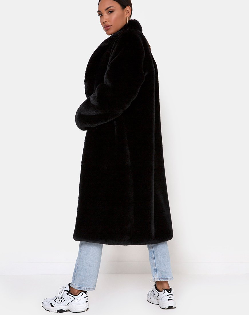Immagine del cappotto Terence in nero