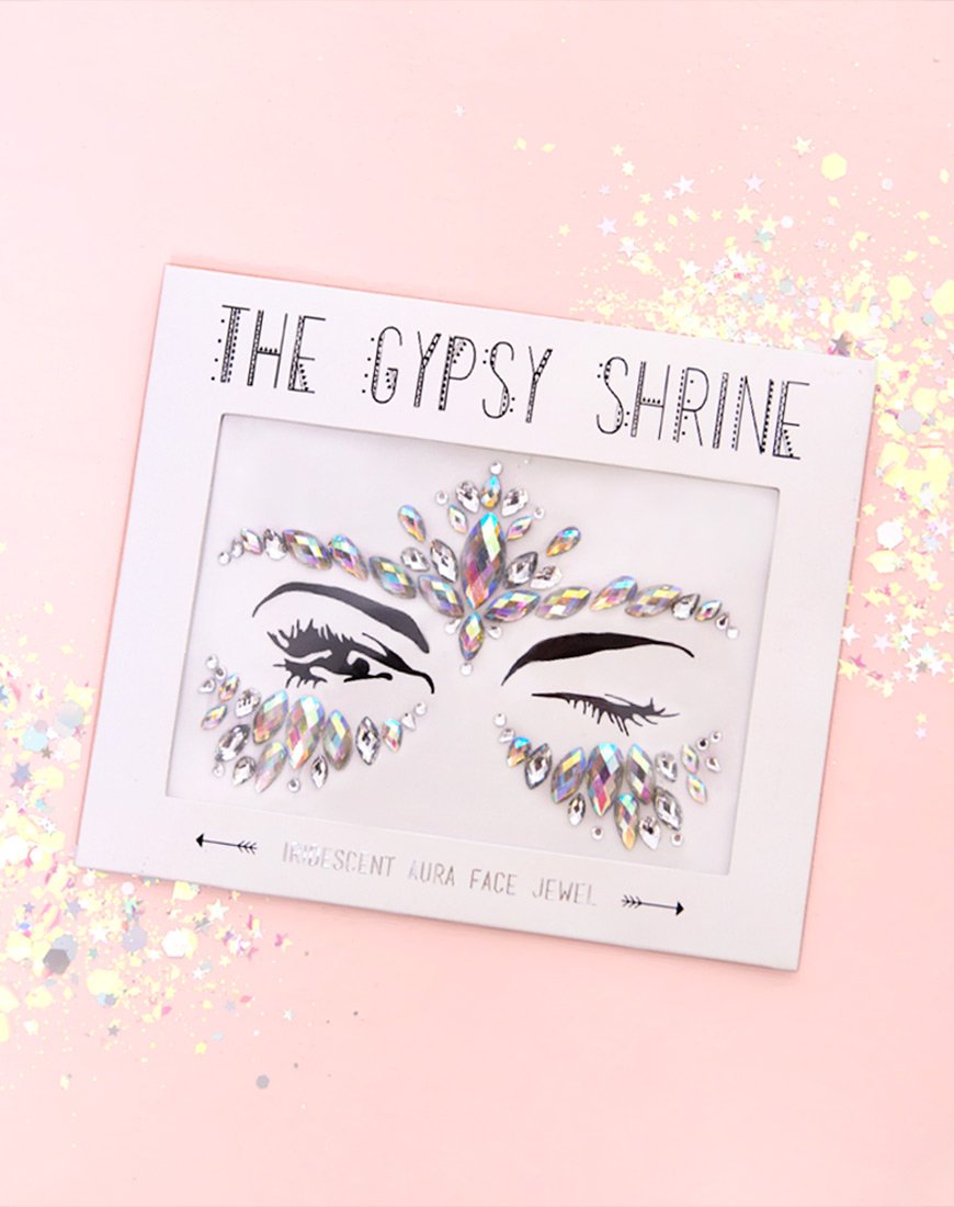 Immagine di The Gypsy Shrine Gioiello viso iridescente Aqua