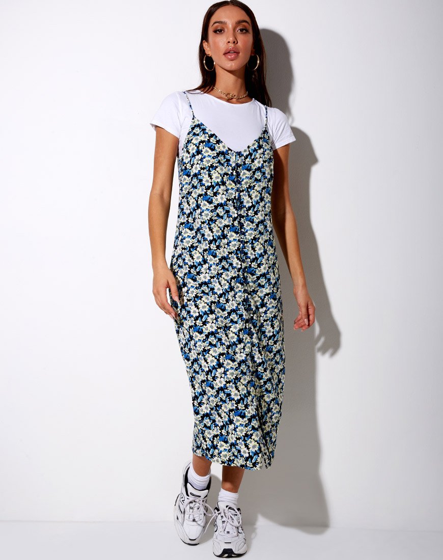 Immagine di Theda Midi Dress in Aster Blue