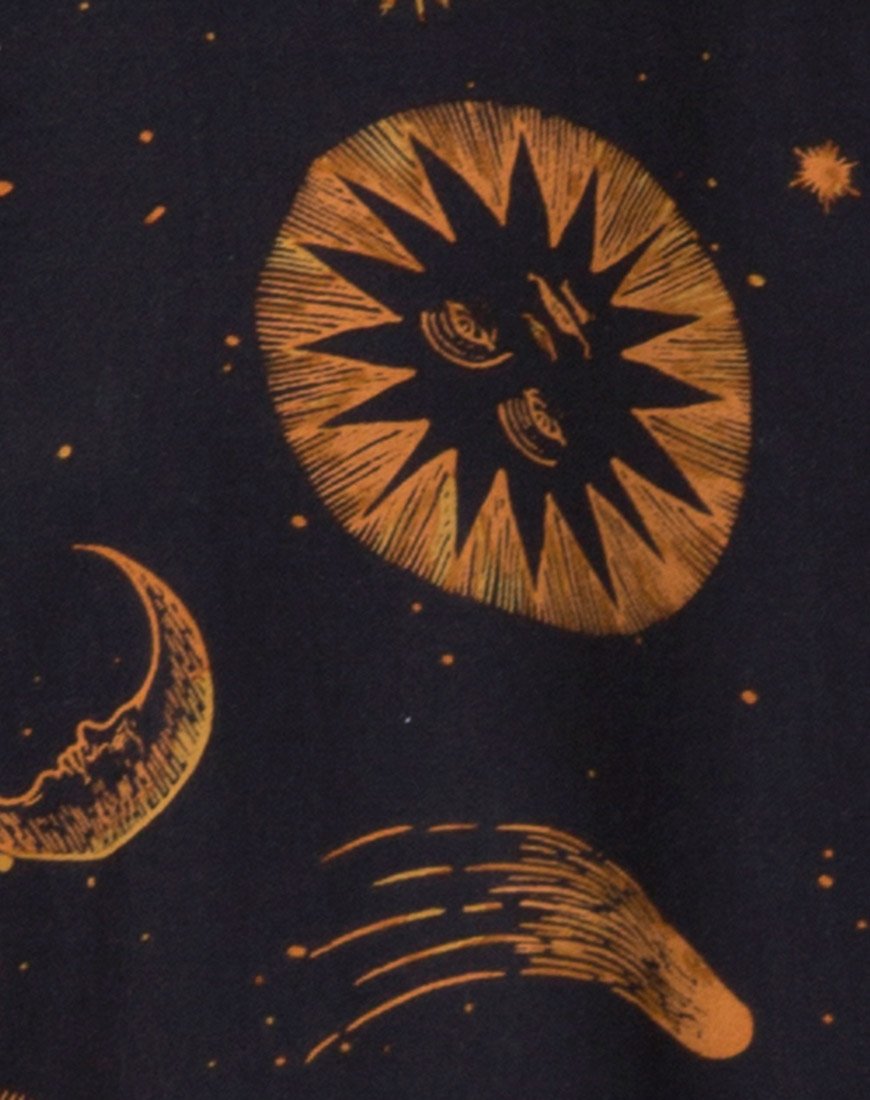 Immagine dell'abito Tiara in nero celeste
