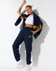 immagine di Basta Jogger in Navy Citrus Stripe Football 1999