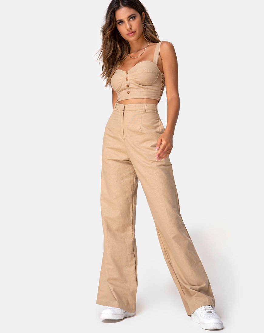 Immagine dei pantaloni Tanira in Taupe
