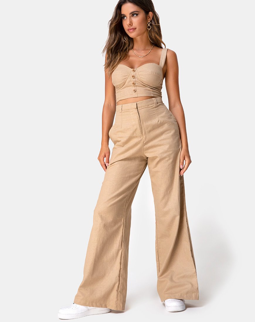 Immagine dei pantaloni Tanira in Taupe