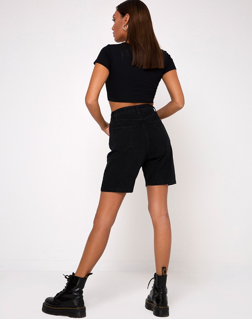 Immagine di Tindy Top in nero Collocazione del fascino nascosto