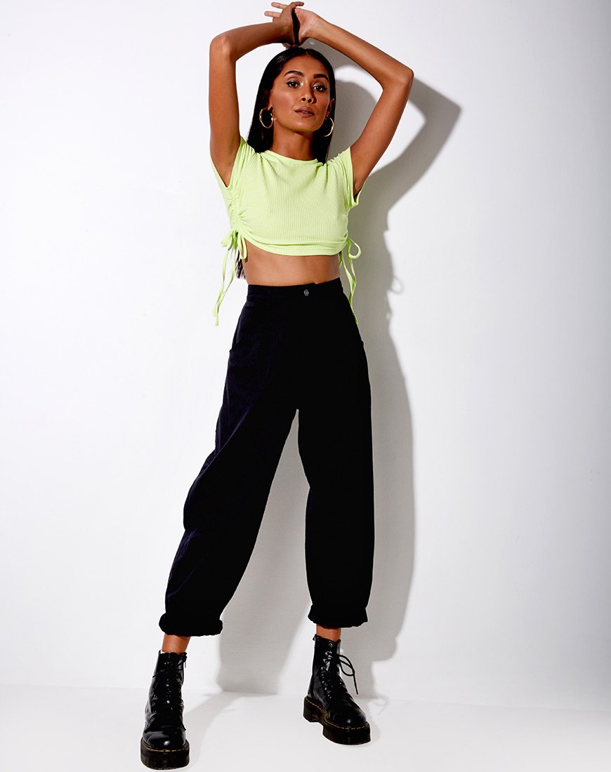 Immagine di Tiner Crop Top in Lime