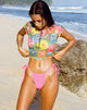 immagine di Tiney Crop Top in Tropicana Floral