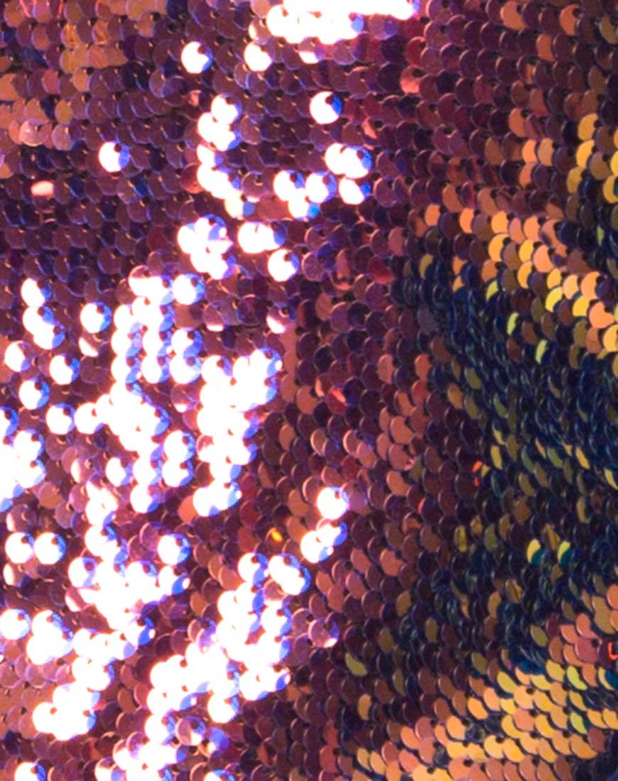Immagine di Tini Crop Top in paillettes Dragon Fruit