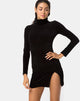 Immagine di Tor Dress in velluto a coste nero