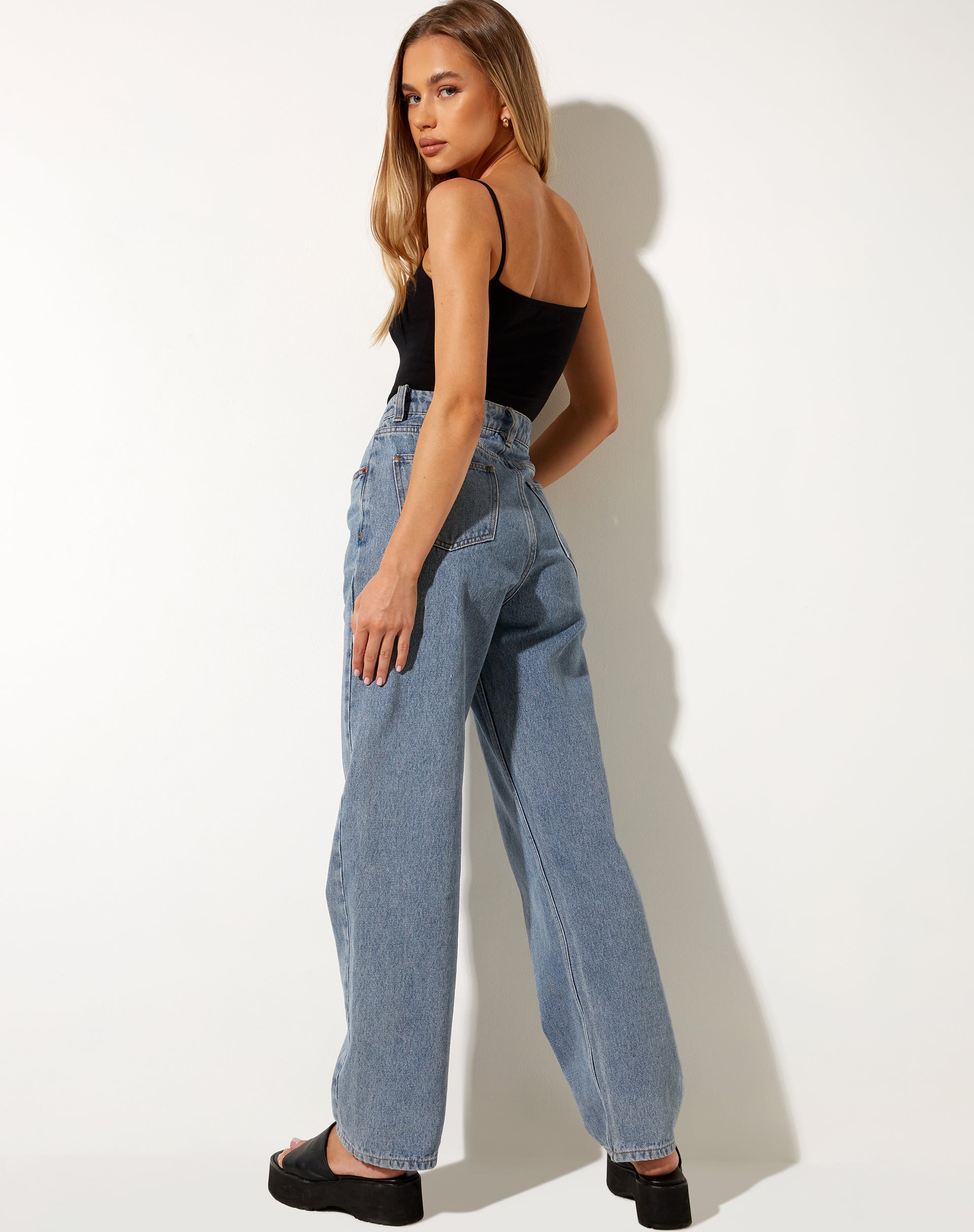 Immagine di Torri Cutout Bodice in Nero