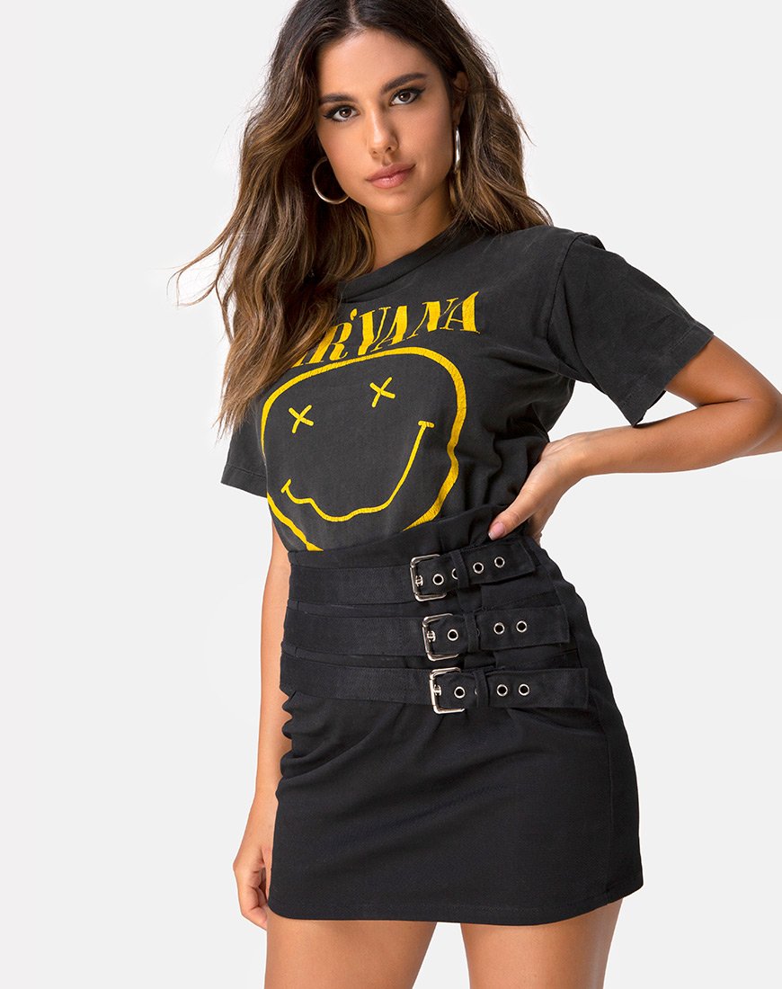 Immagine di Tribel Mini Skirt in nero