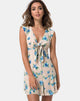 Immagine di Trisemi Dress in Rose Blossom Blue